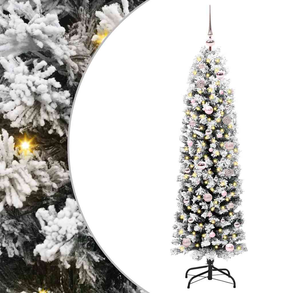 Umjetno božićno drvce Zelena 150 cm PVC i čelik i plastika