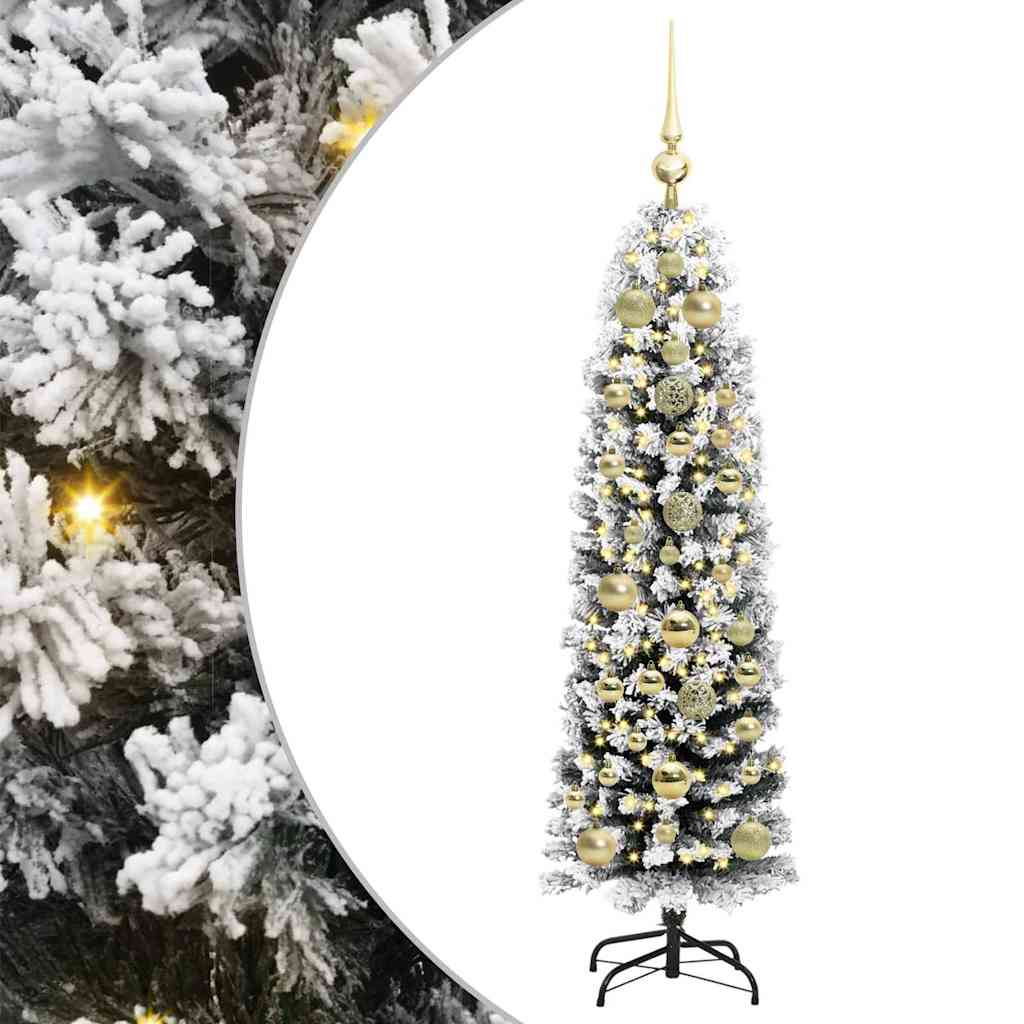 Umjetno božićno drvce Zelena 150 cm PVC i čelik i plastika