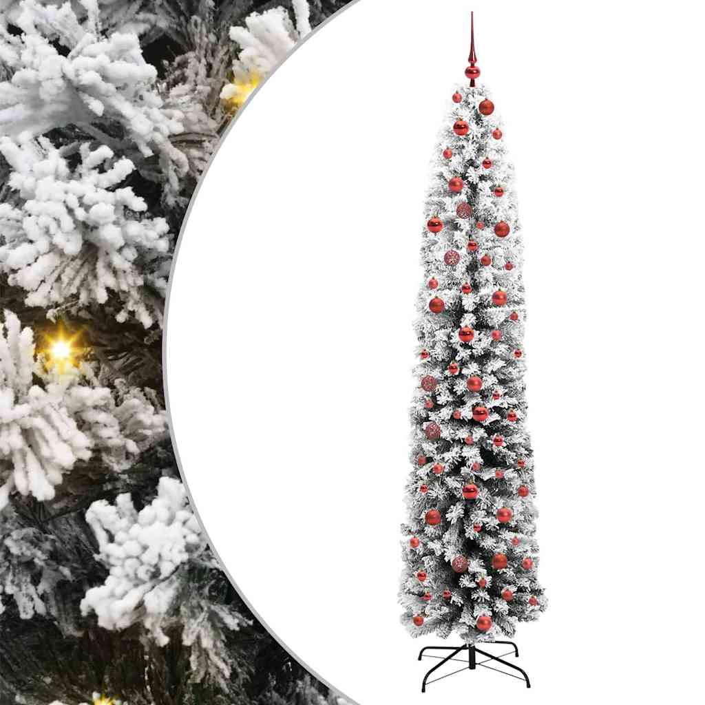 Umjetno božićno drvce Zelena 210 cm PVC i čelik i plastika