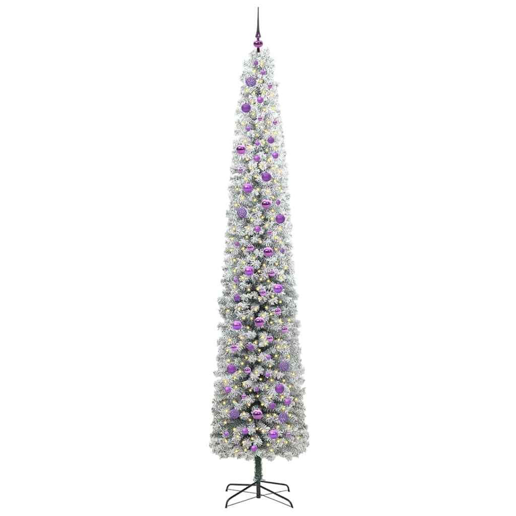 Umjetno božićno drvce Zelena 270 cm PVC i čelik i plastika