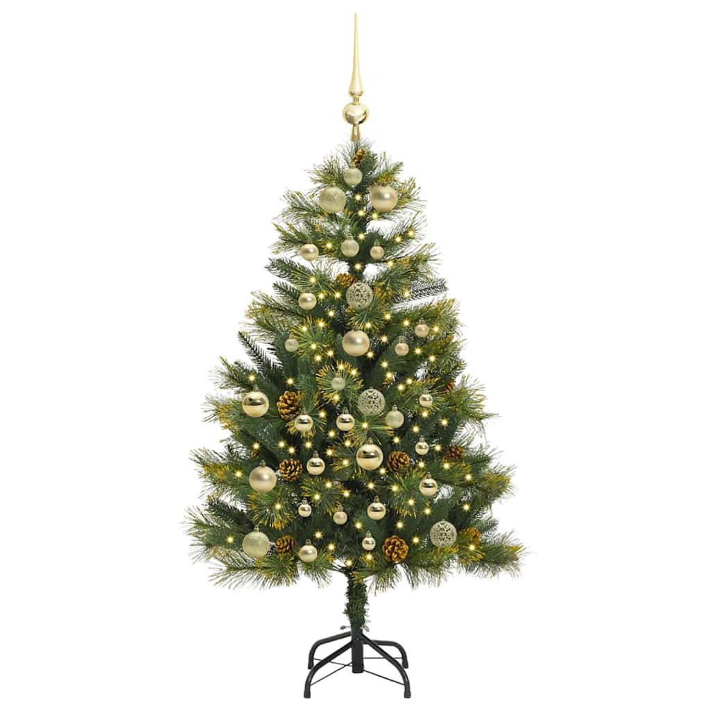Umjetno Drvo za Božić s Šišarkama Zelena 150 cm