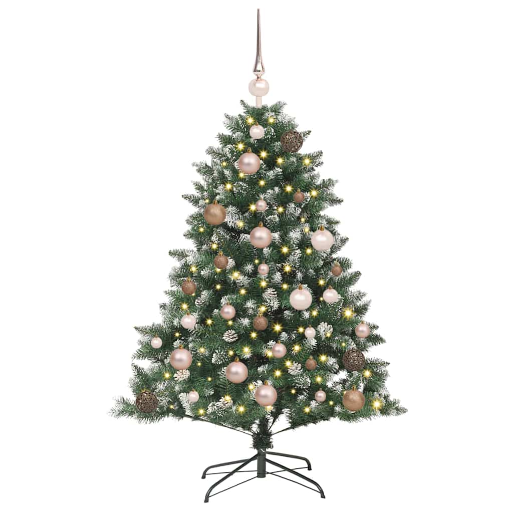 Umjetno božićno drvce Zelena 120 cm PVC, Plastika i Čelik