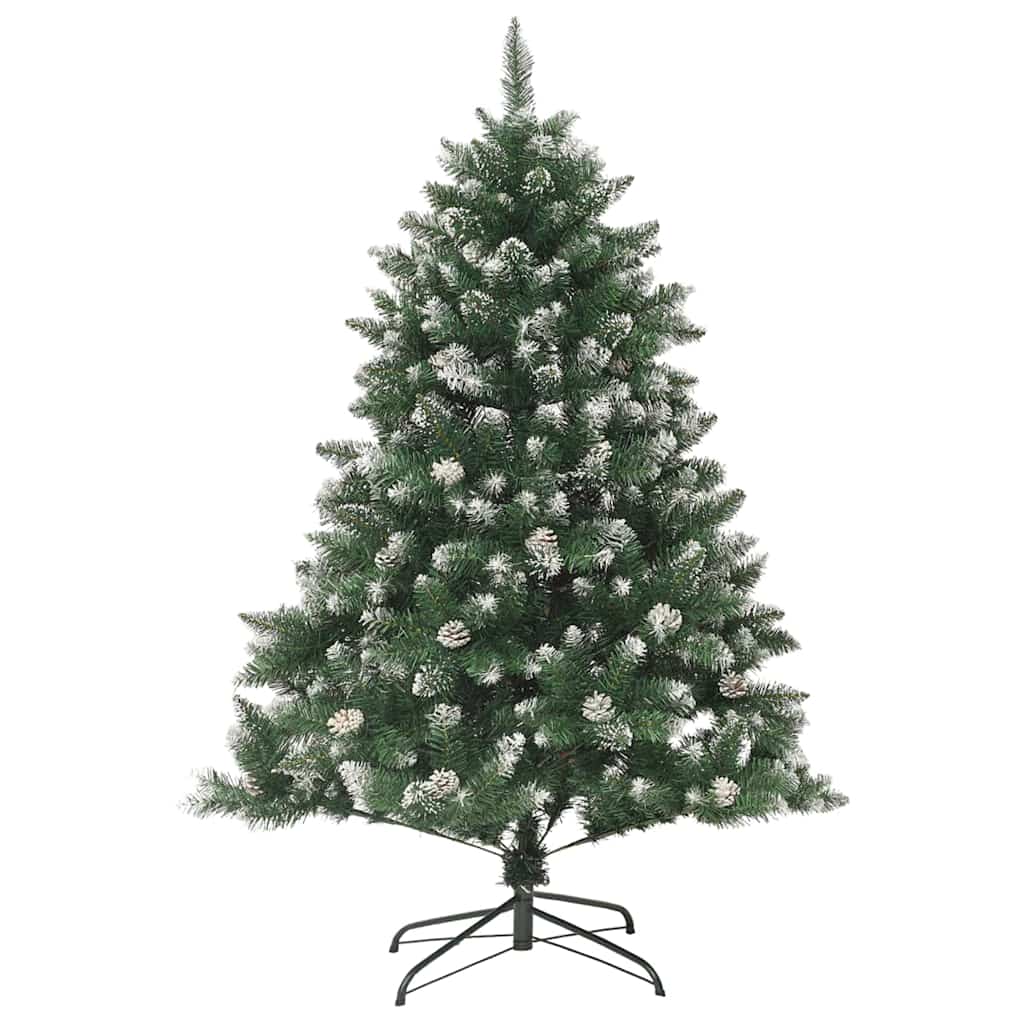 Umjetno božićno drvce Zelena 120 cm PVC, Plastika i Čelik