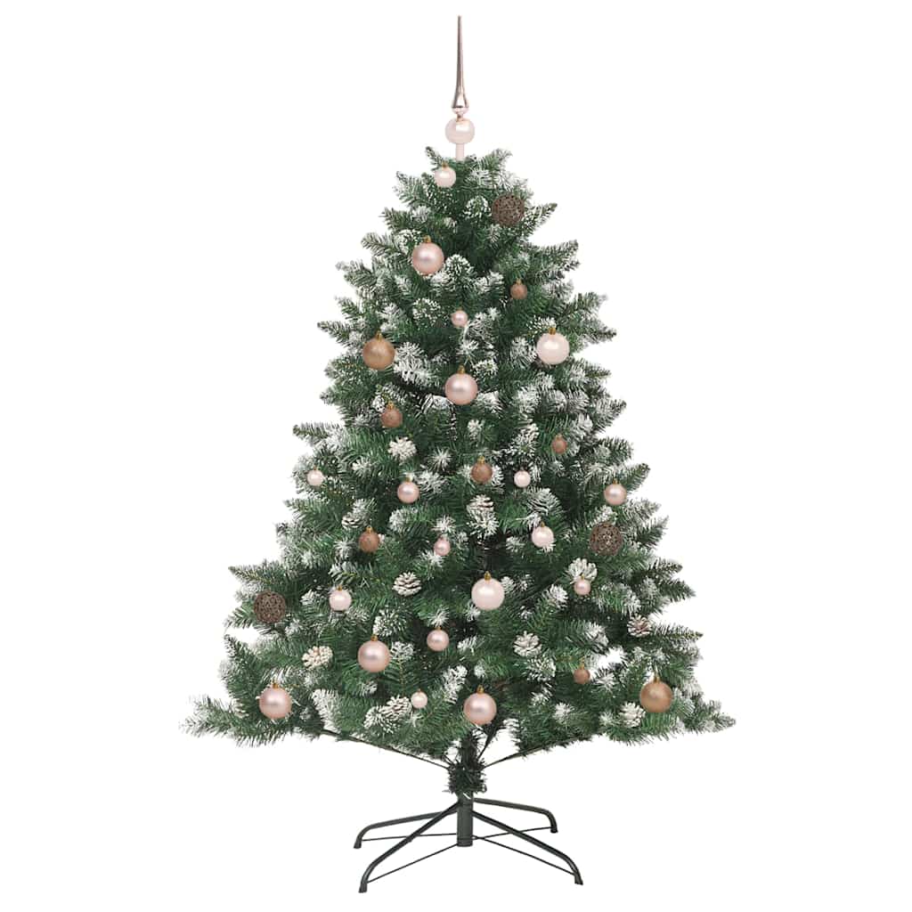 Umjetno božićno drvce Zelena 150 cm PVC, Plastika i Čelik