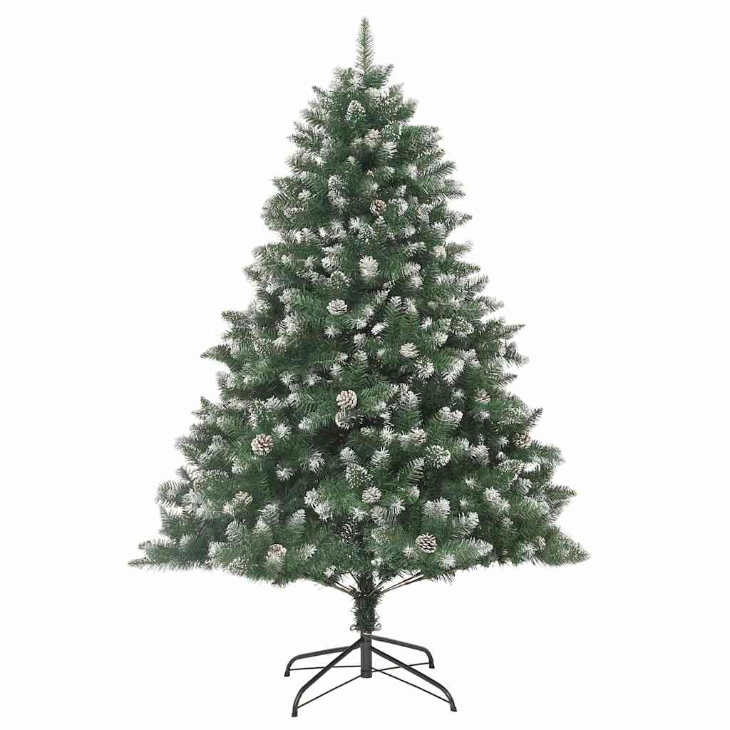 Umjetno božićno drvce Zelena 180 cm PVC, Plastika i Čelik