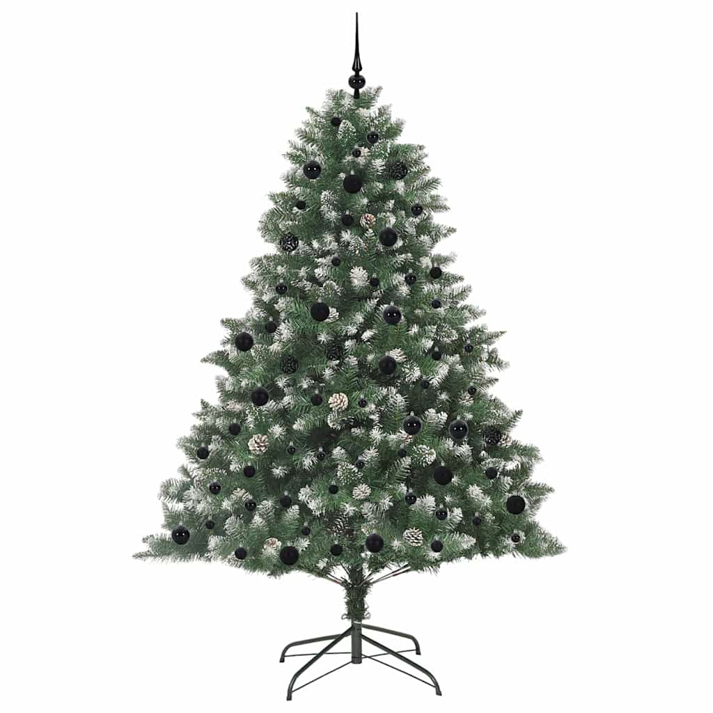 Umjetno božićno drvce Zelena 210 cm PVC, Plastika i Čelik