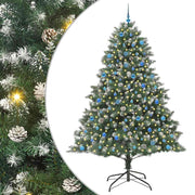 Umjetno božićno drvce Zelena 240 cm PVC, Plastika i Čelik
