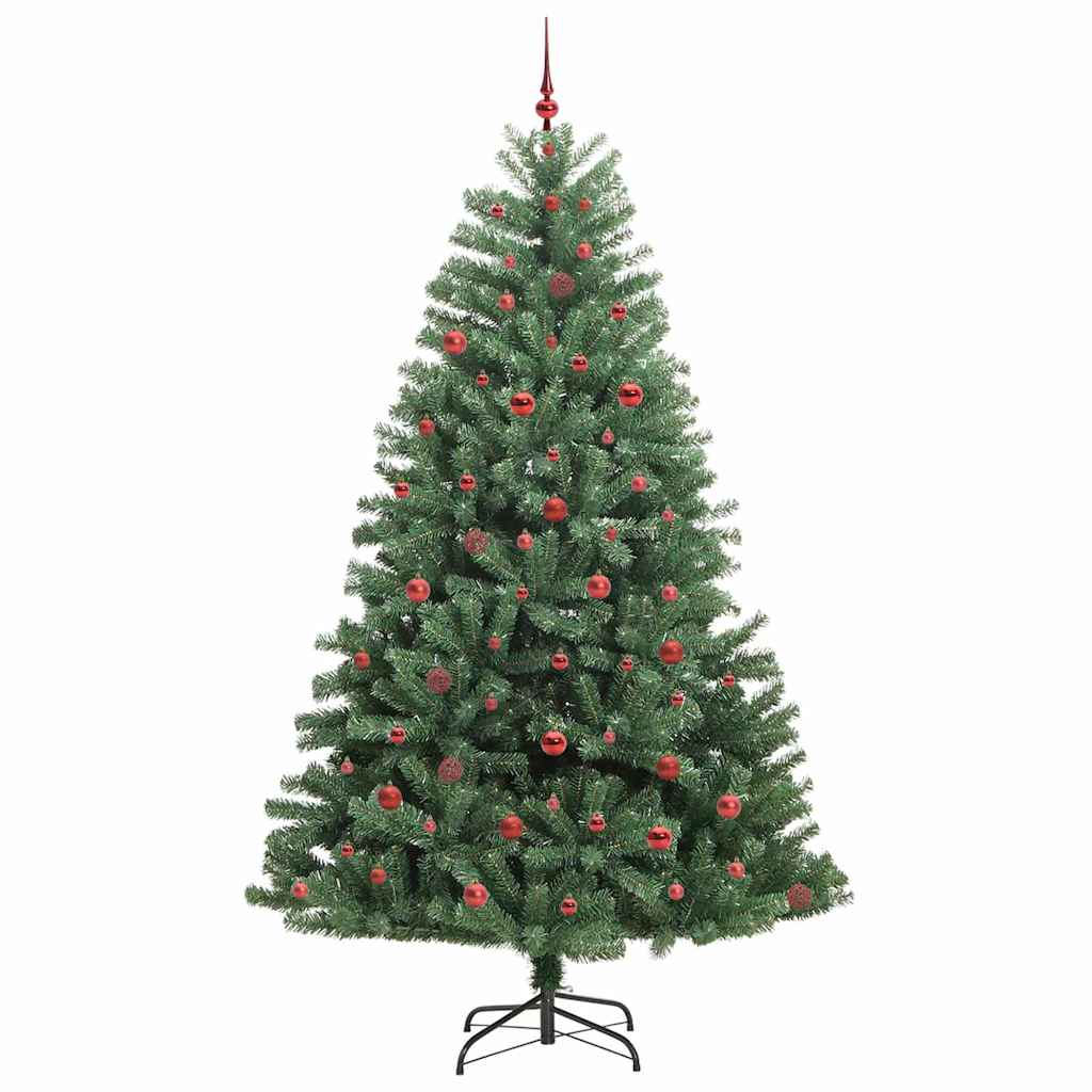 Umjetno božićno drvce s nogom Zelena 240 cm PVC i metal