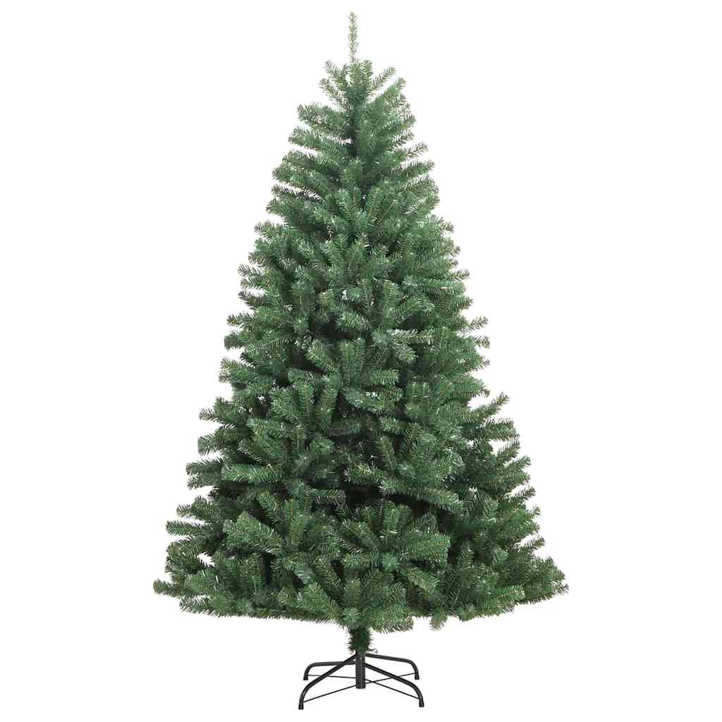 Umjetno božićno drvce s nogom Zelena 240 cm PVC i metal