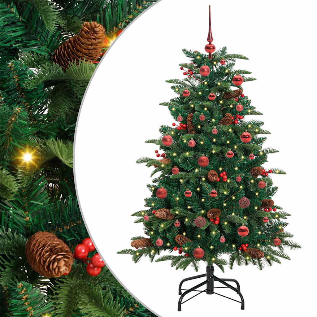 Umjetno božićno drvce Zelena 150 cm PVC i Metal i Plastika