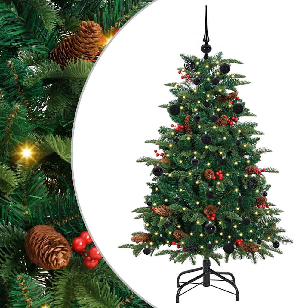 Umjetno božićno drvce Zelena 150 cm PVC i Metal i Plastika
