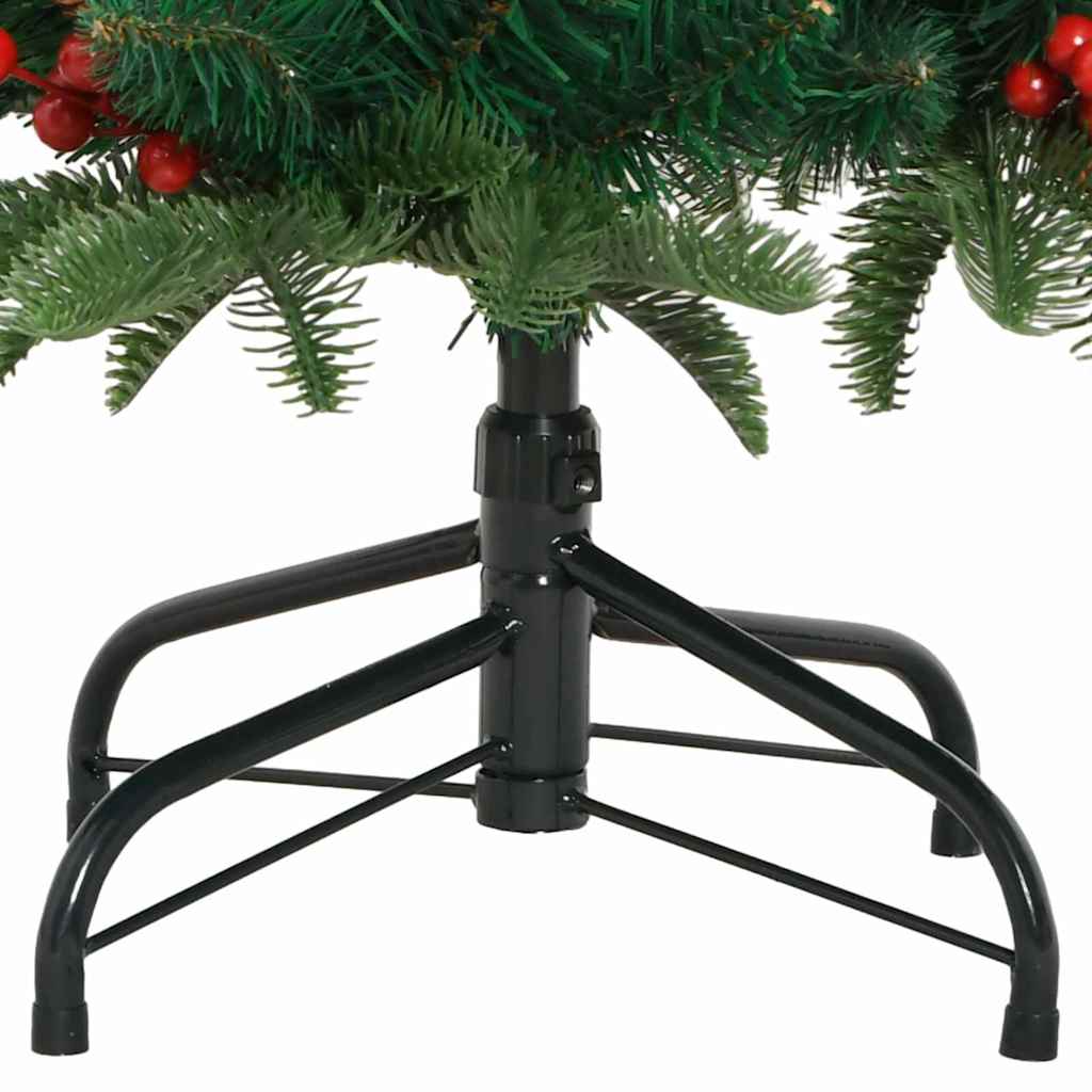 Umjetno božićno drvce Zelena 150 cm PVC i Metal i Plastika