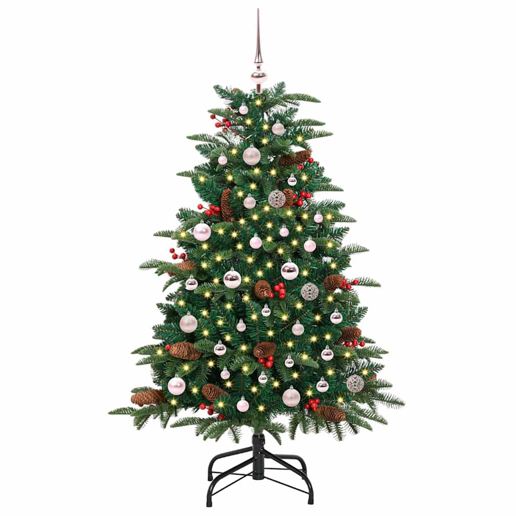 Umjetno božićno drvce Zelena 150 cm PVC i Metal i Plastika