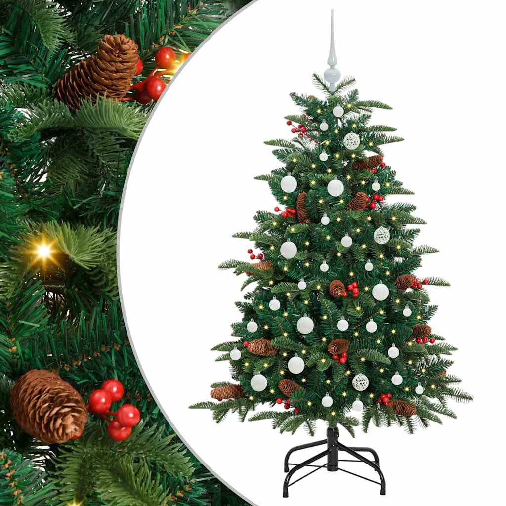 Umjetno božićno drvce Zelena 150 cm PVC i Metal i Plastika