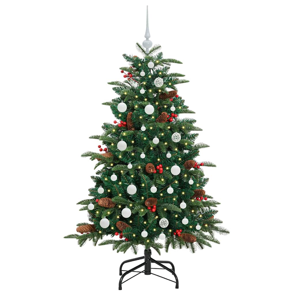 Umjetno božićno drvce Zelena 150 cm PVC i Metal i Plastika