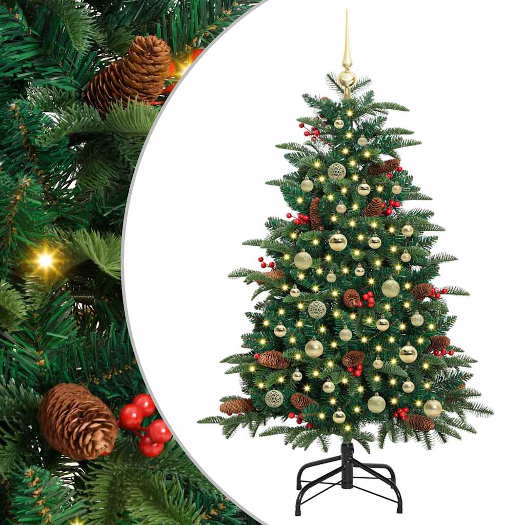 Umjetno božićno drvce Zelena 150 cm PVC i Metal i Plastika