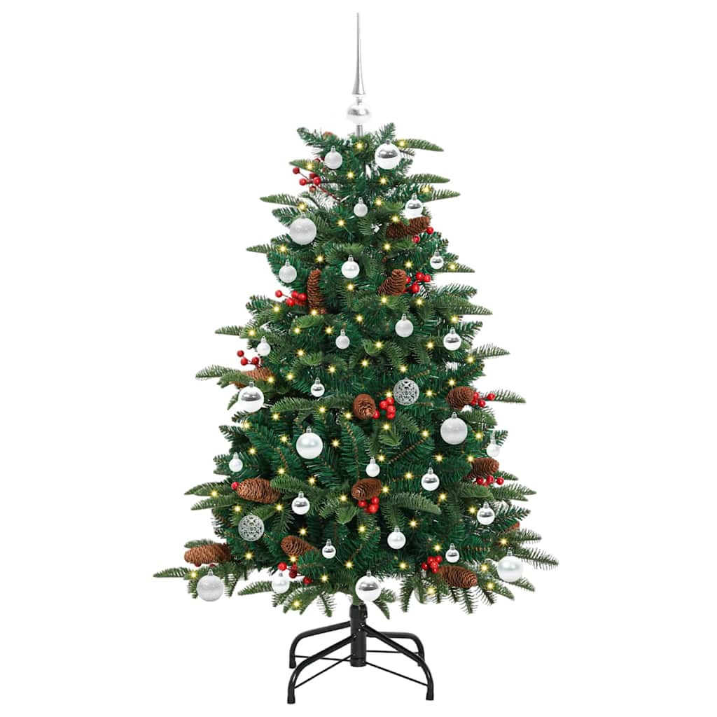 Umjetno božićno drvce Zelena 150 cm PVC i Metal i Plastika