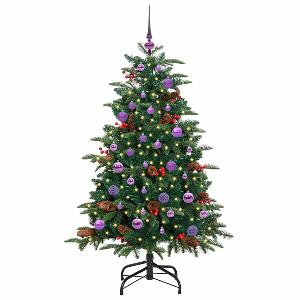 Umjetno božićno drvce Zelena 150 cm PVC i Metal i Plastika