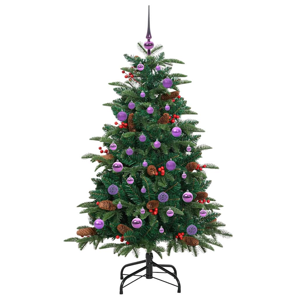 Umjetno božićno drvce Zelena 150 cm PVC i Metal i Plastika