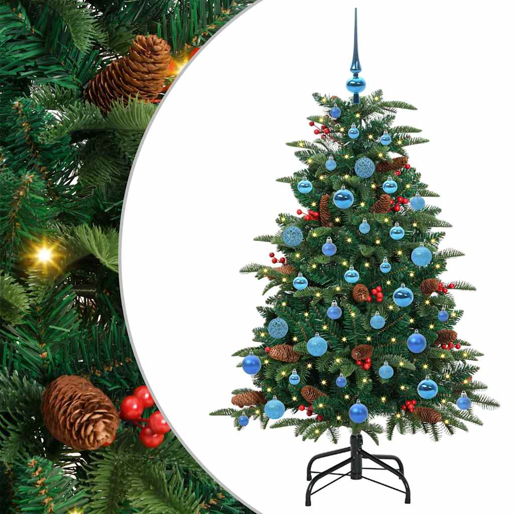 Umjetno božićno drvce Zelena 150 cm PVC i Metal i Plastika