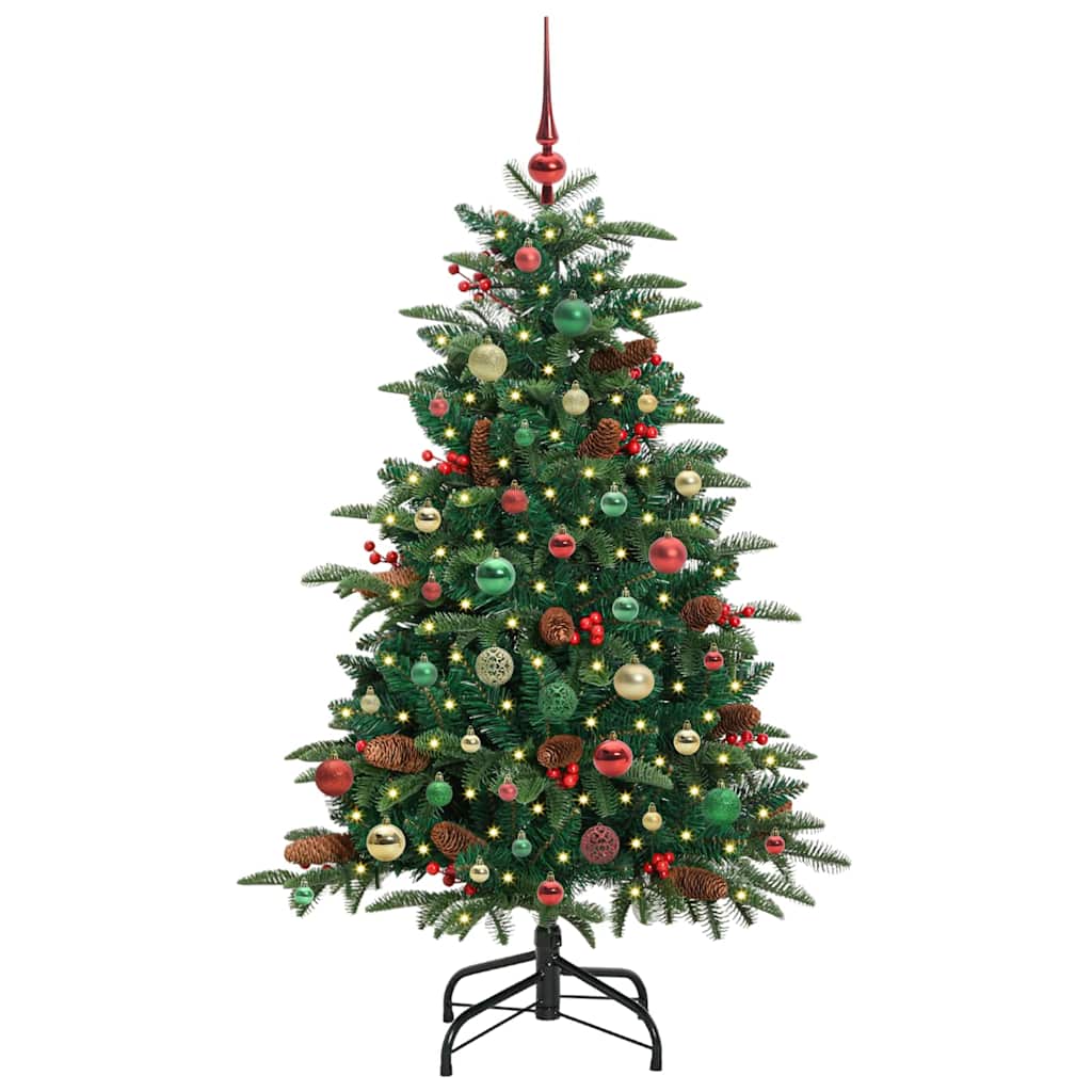 Umjetno božićno drvce Zelena 150 cm PVC i Metal i Plastika