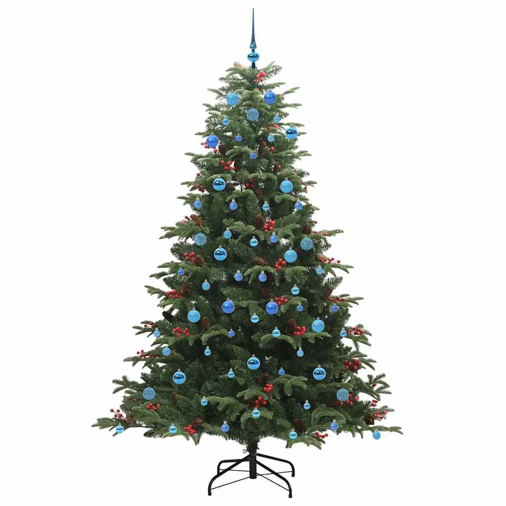 Umjetno božićno drvce Zelena 210 cm PVC i Metal i Plastika