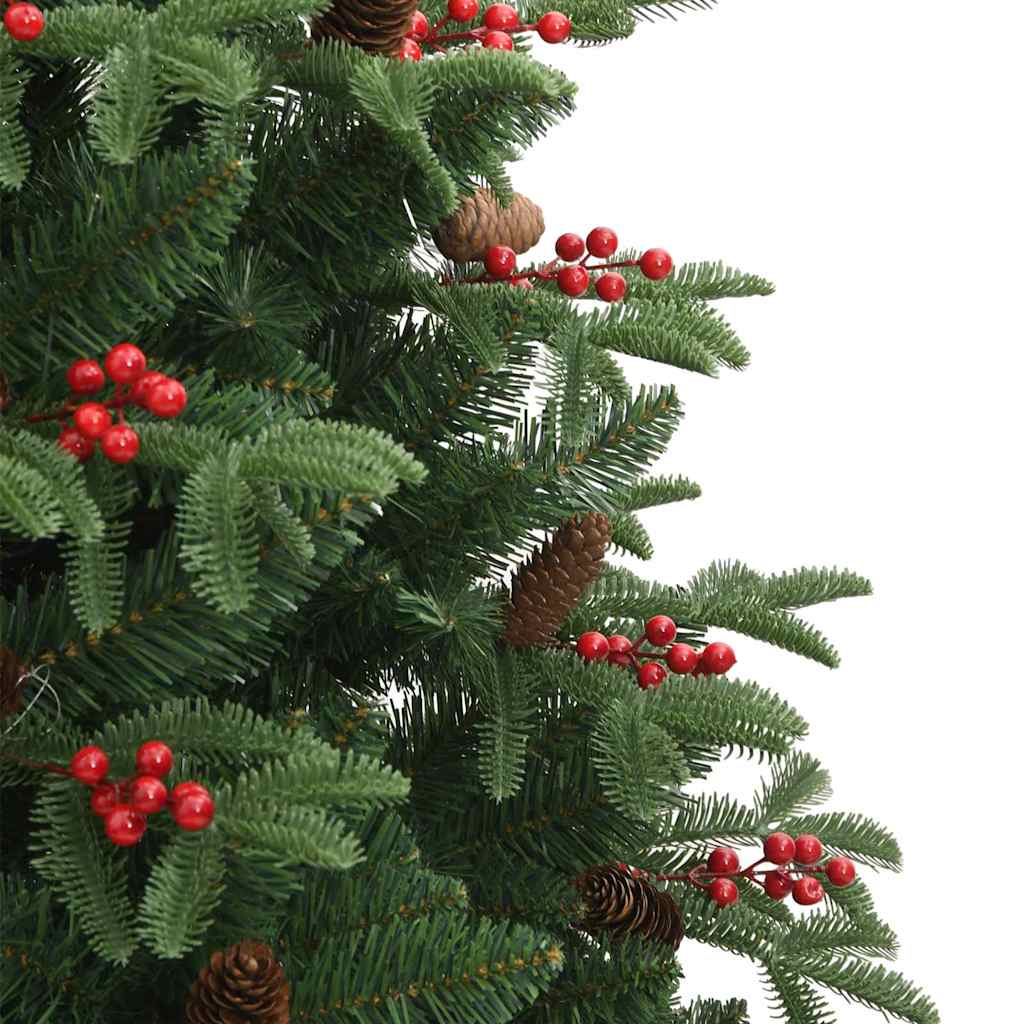 Umjetno božićno drvce Zelena 240 cm PVC i Metal i Plastika