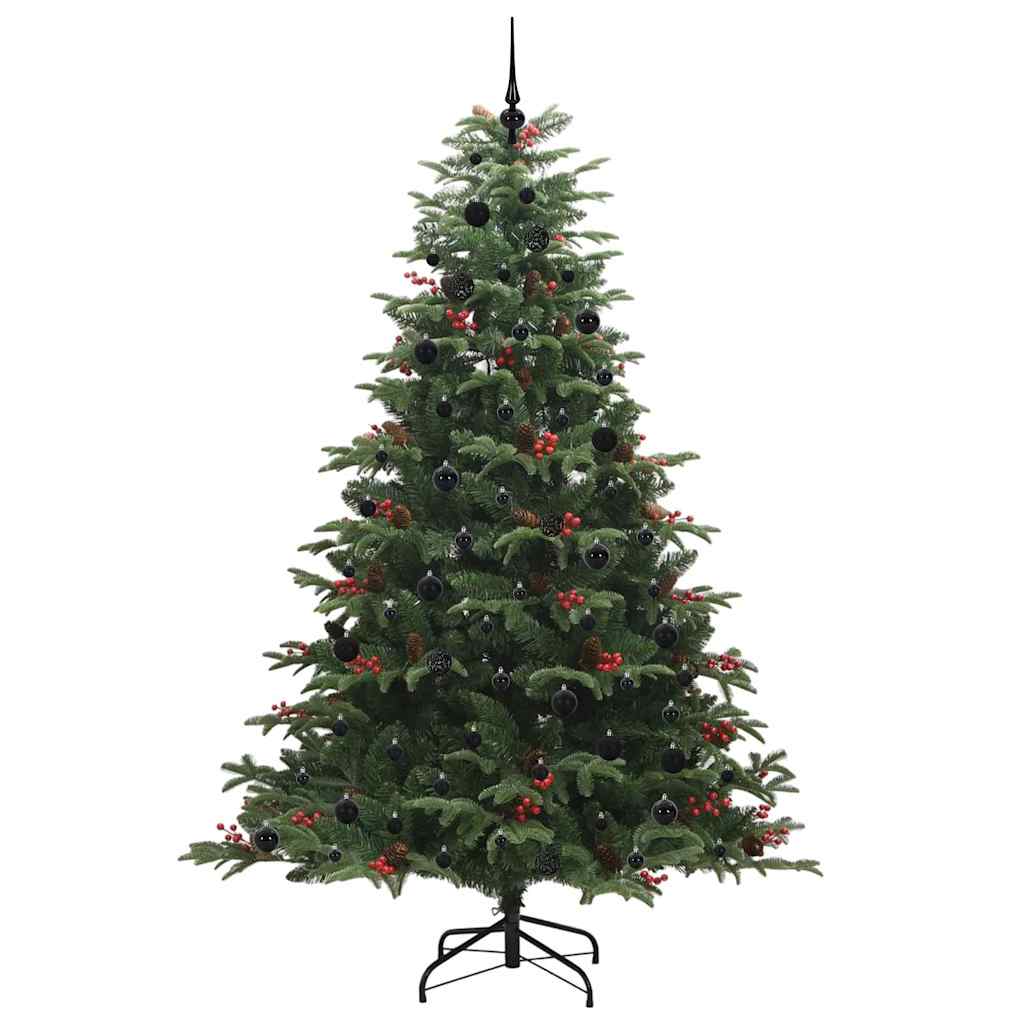 Umjetno božićno drvce Zelena 240 cm PVC i Metal i Plastika