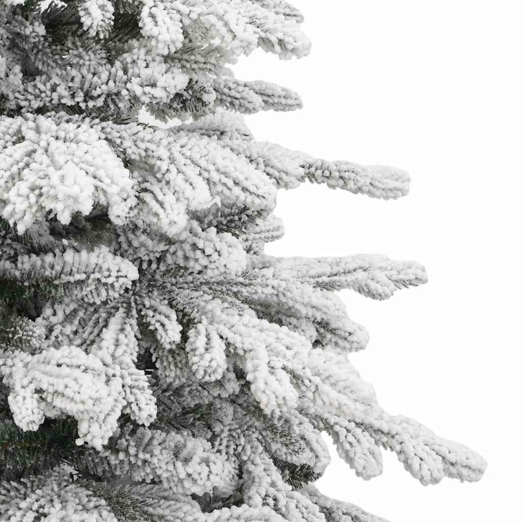 Umjetno božićno drvce s nogom Bijelo 180 cm PE i PVC