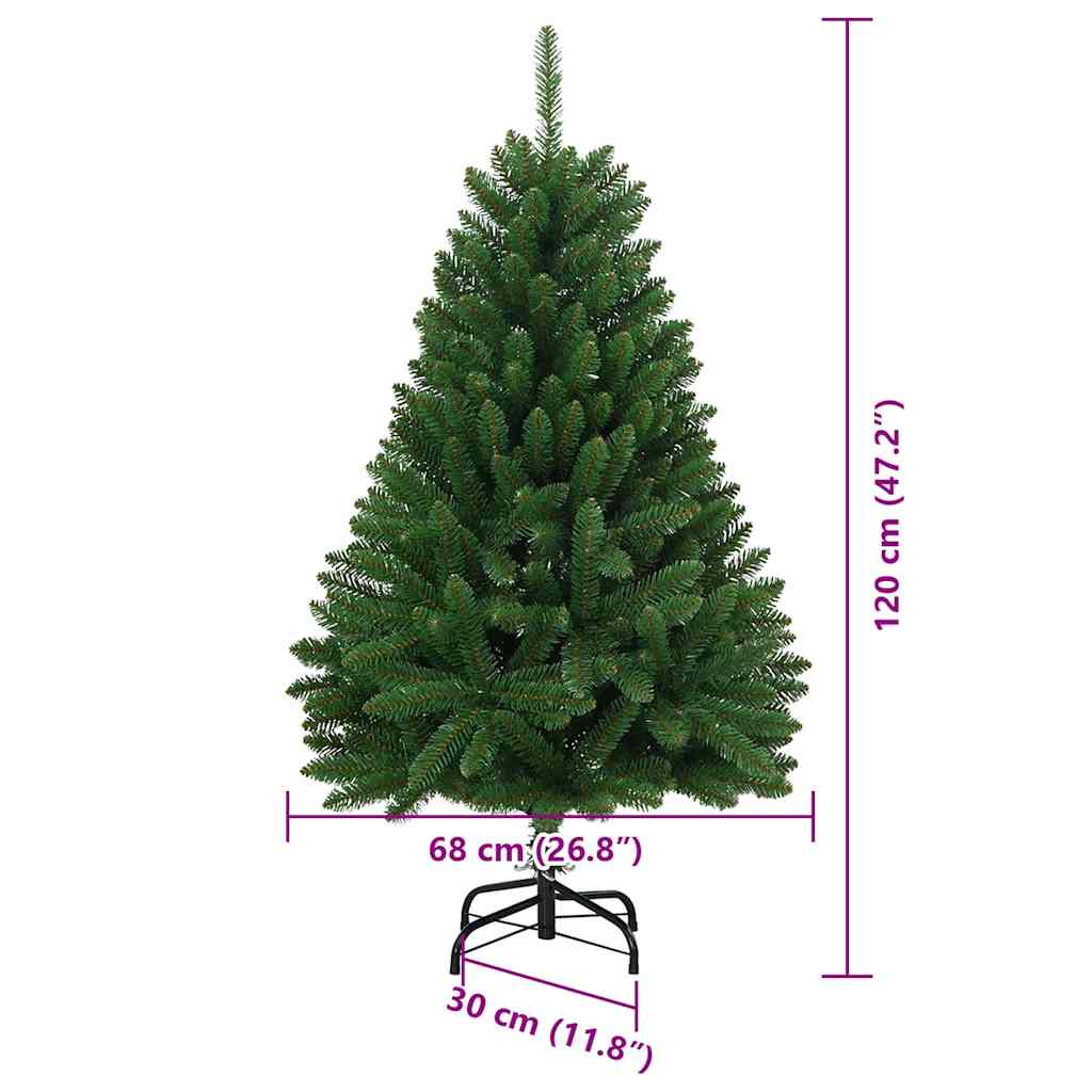 Umjetno božićno drvce Zelena 120 cm PVC i metal