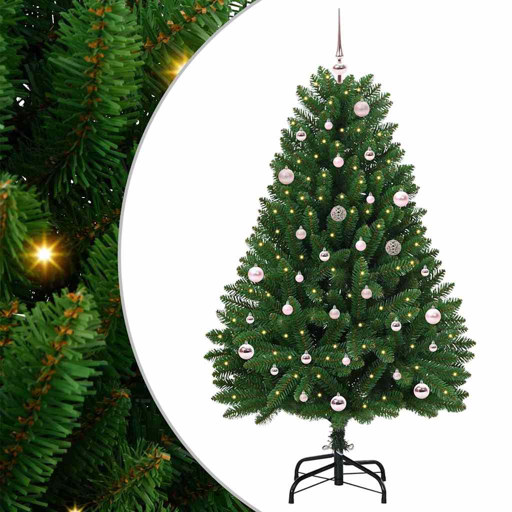 Umjetno božićno drvce Zelena 150 cm PVC i metal