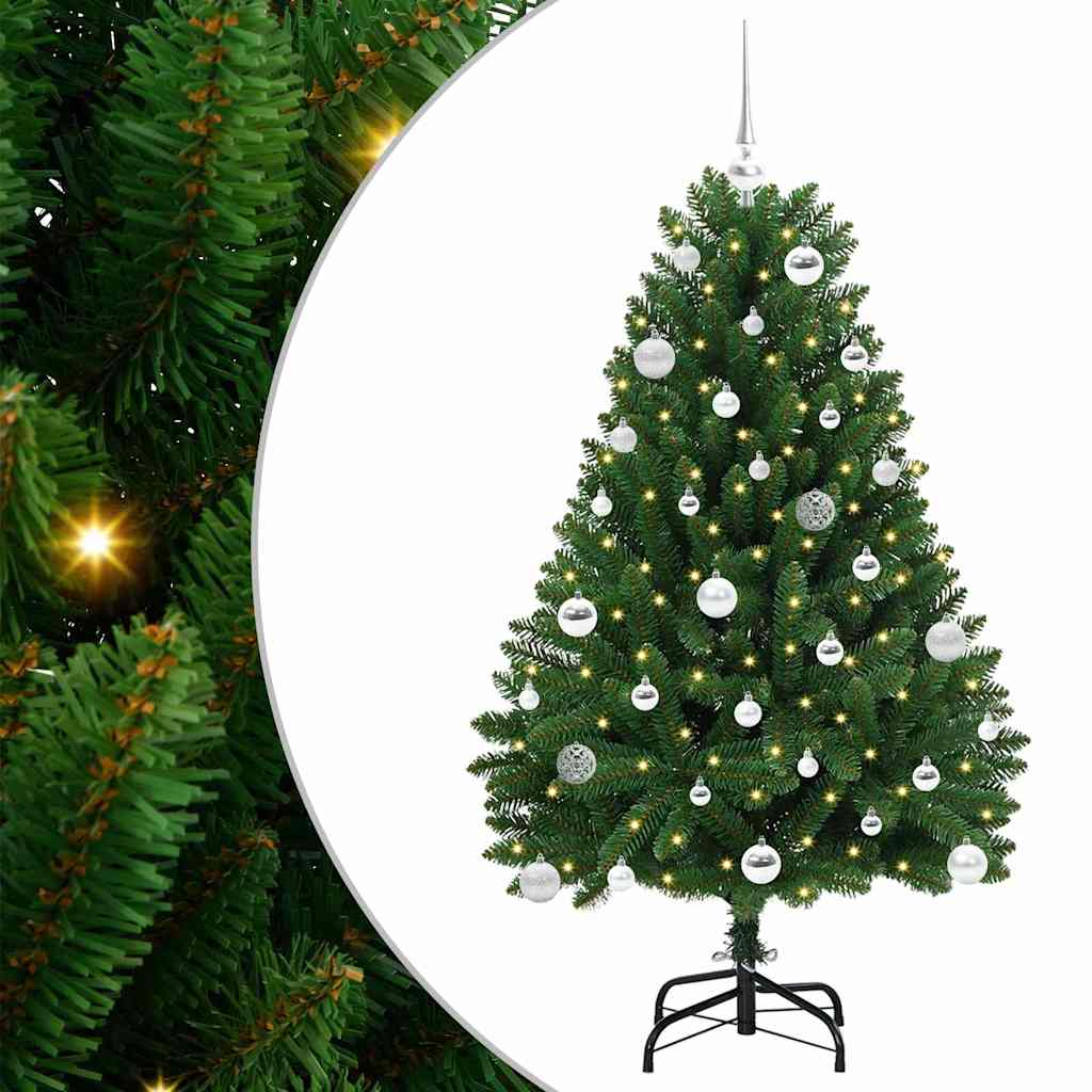 Umjetno božićno drvce 150 cm 150 LED lampica Topla bijela