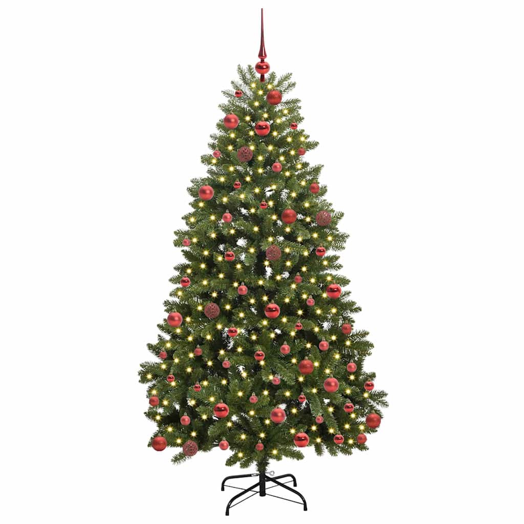 Umjetno božićno drvce Zelena 180 cm PVC i metal