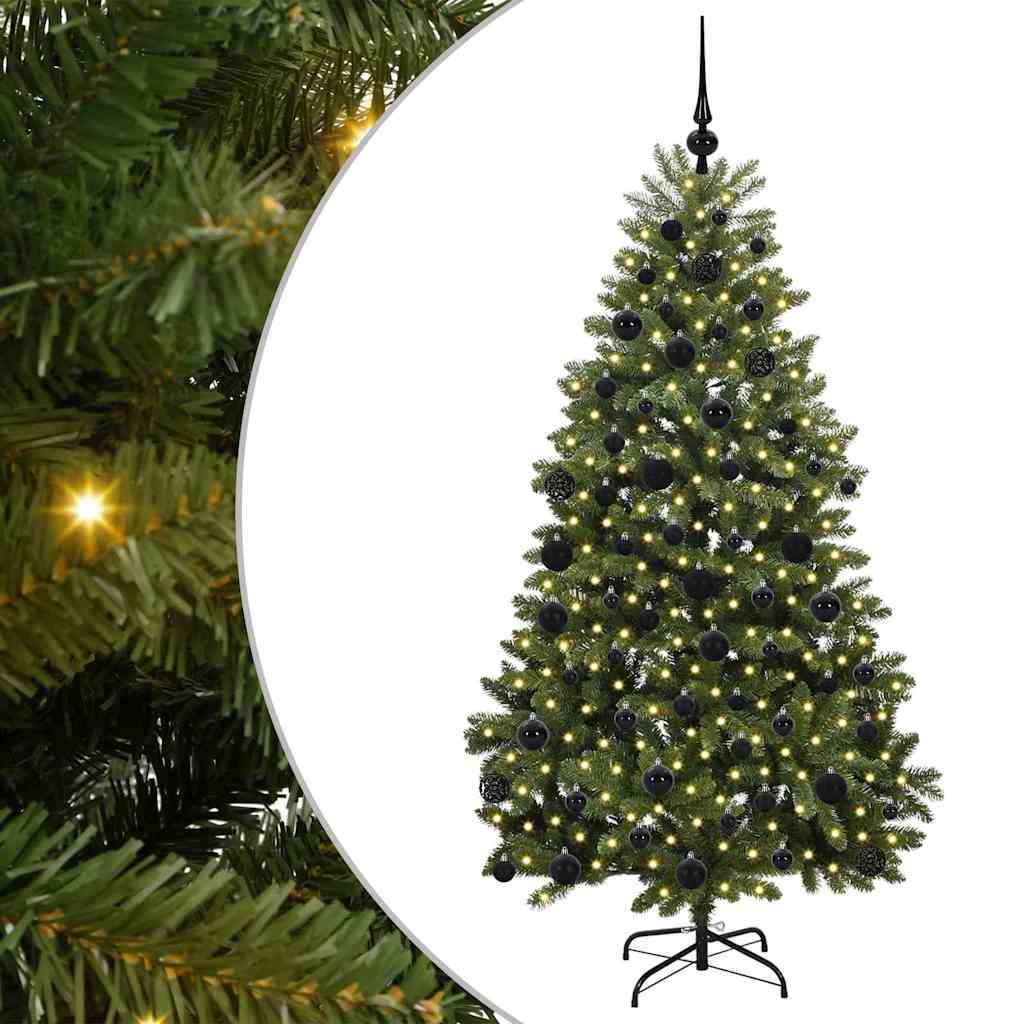 Umjetno božićno drvce Zelena 180 cm PVC i metal