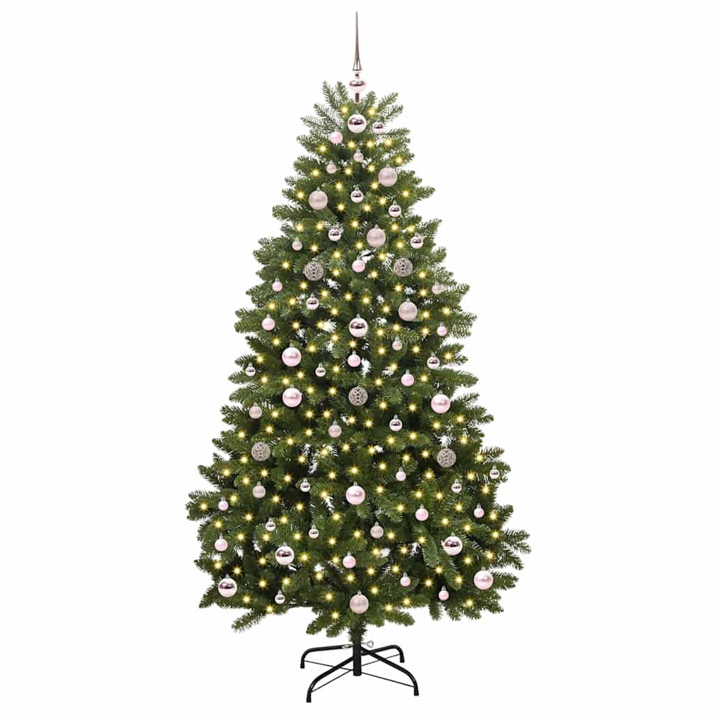 Umjetno božićno drvce Zelena 180 cm PVC i metal