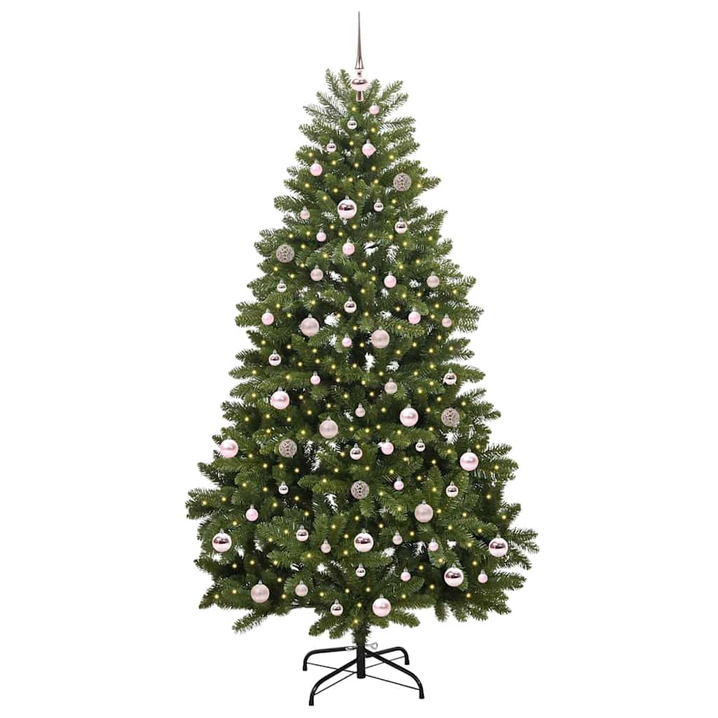Umjetno božićno drvce Zelena 210 cm PVC i metal