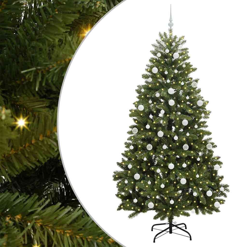 Umjetno božićno drvce Zelena 210 cm PVC i metal