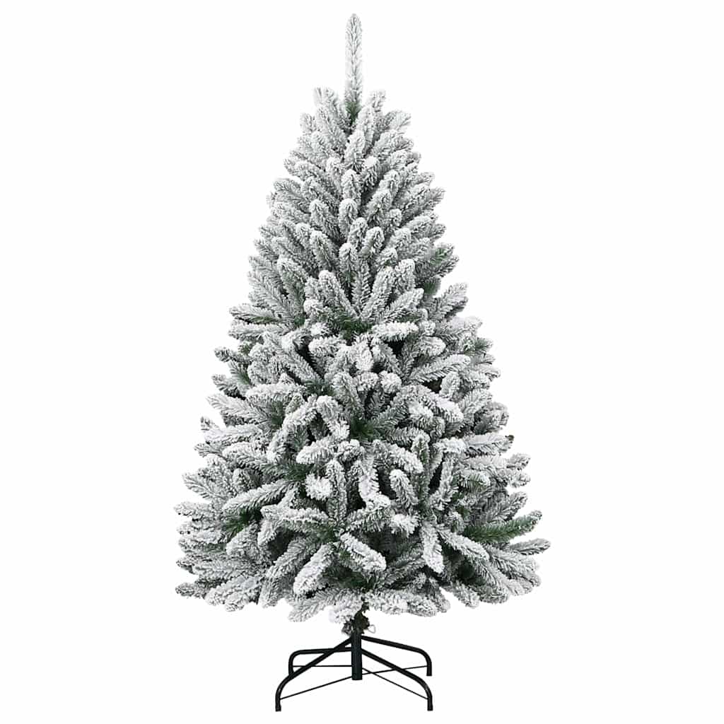 Umjetno božićno drvce Zelena i bijela 120 cm PVC i metal