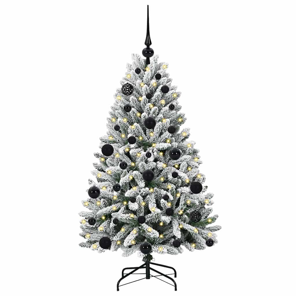 Umjetno božićno drvce Zelena i bijela 120 cm PVC i metal