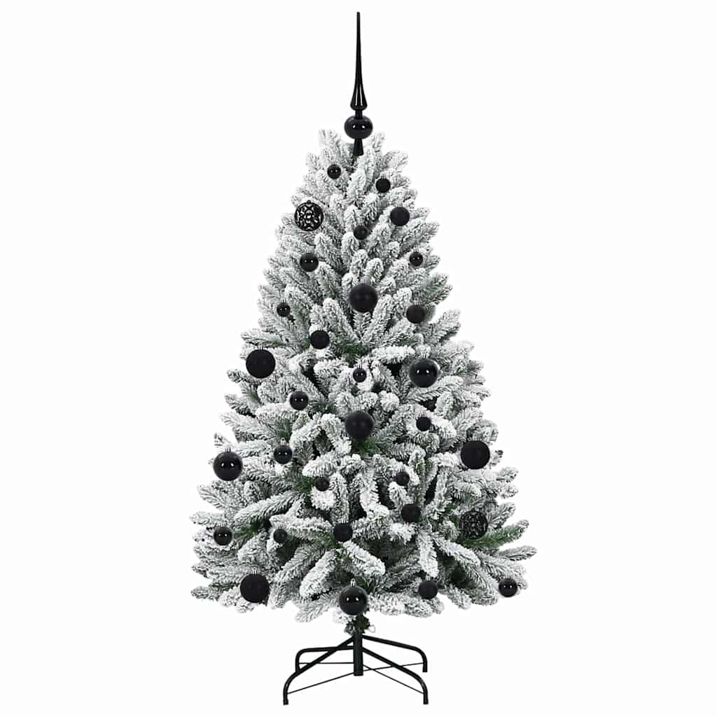 Umjetno božićno drvce Zelena i bijela 120 cm PVC i metal