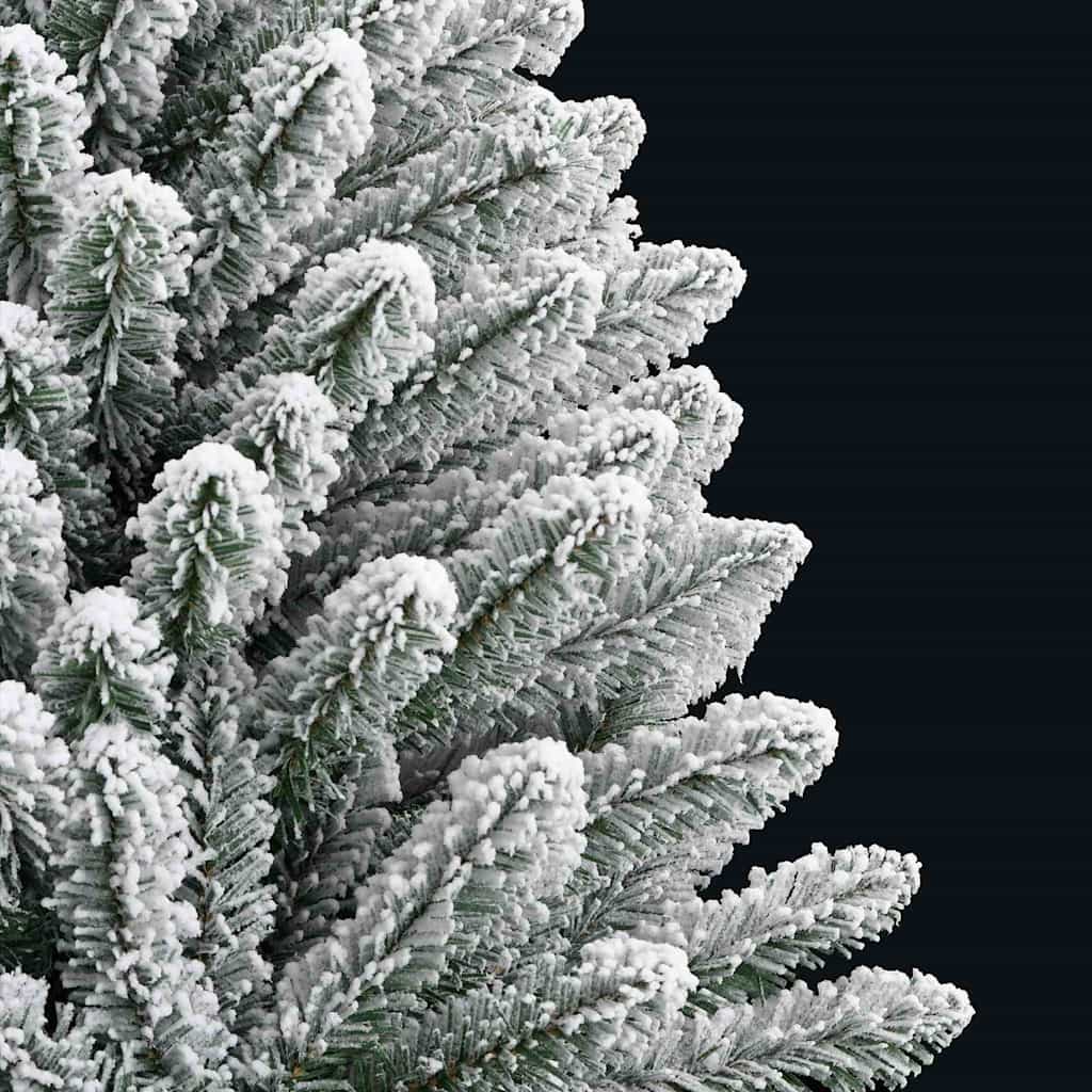 Umjetno božićno drvce Zelena i bijela 150 cm PVC i metal