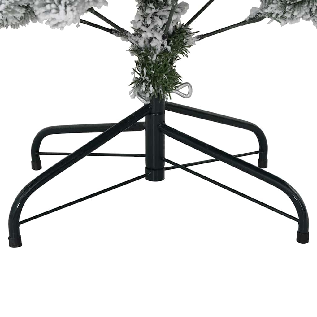 Umjetno božićno drvce Zelena i bijela 150 cm PVC i metal
