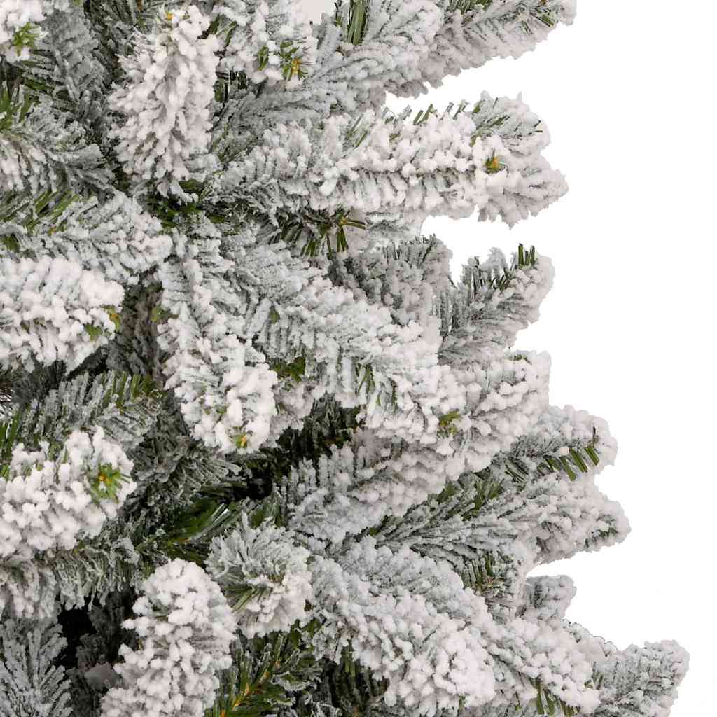 Umjetno božićno drvce Zelena i bijela 210 cm PVC i metal