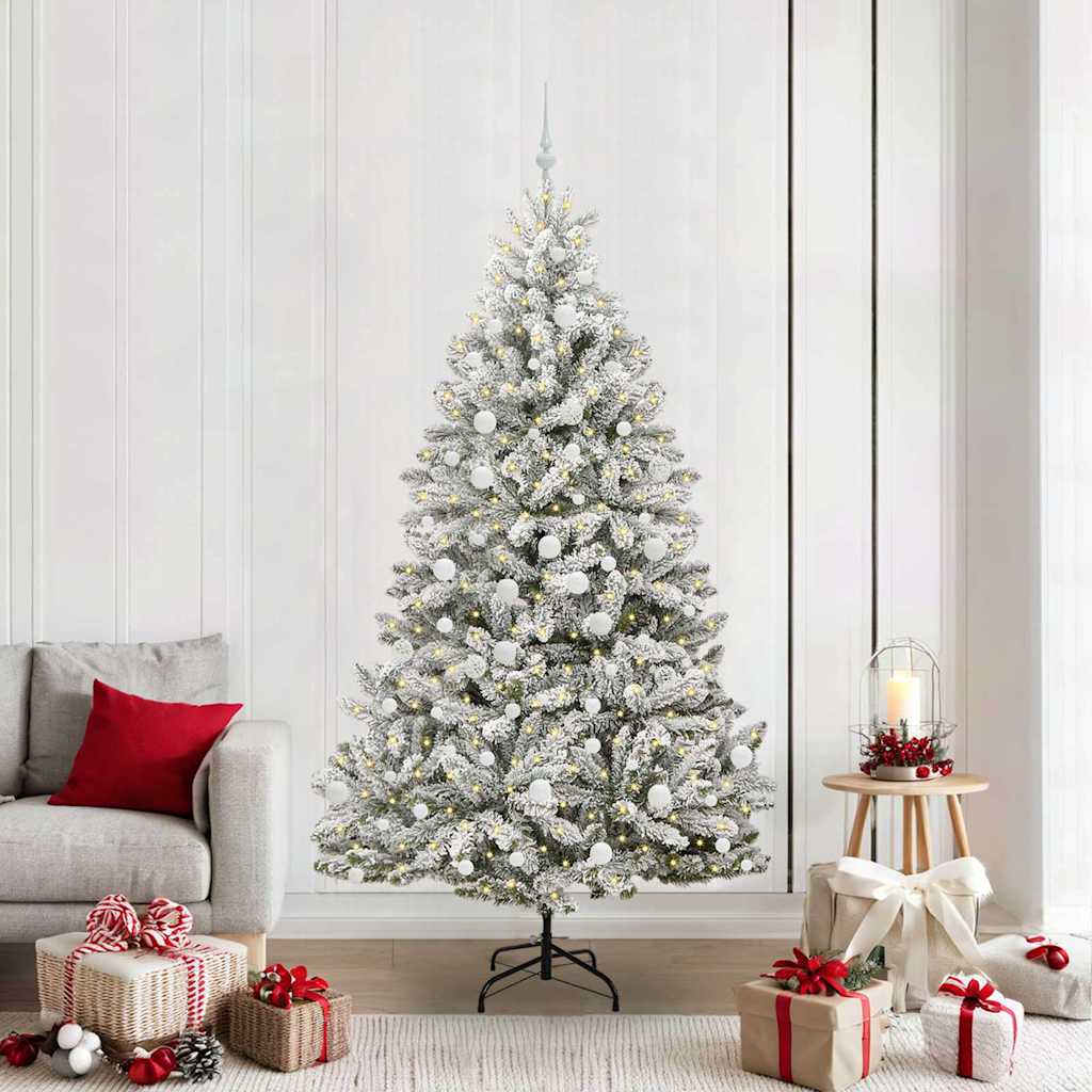 Umjetno božićno drvce 210 cm 300 LED lampica Topla bijela