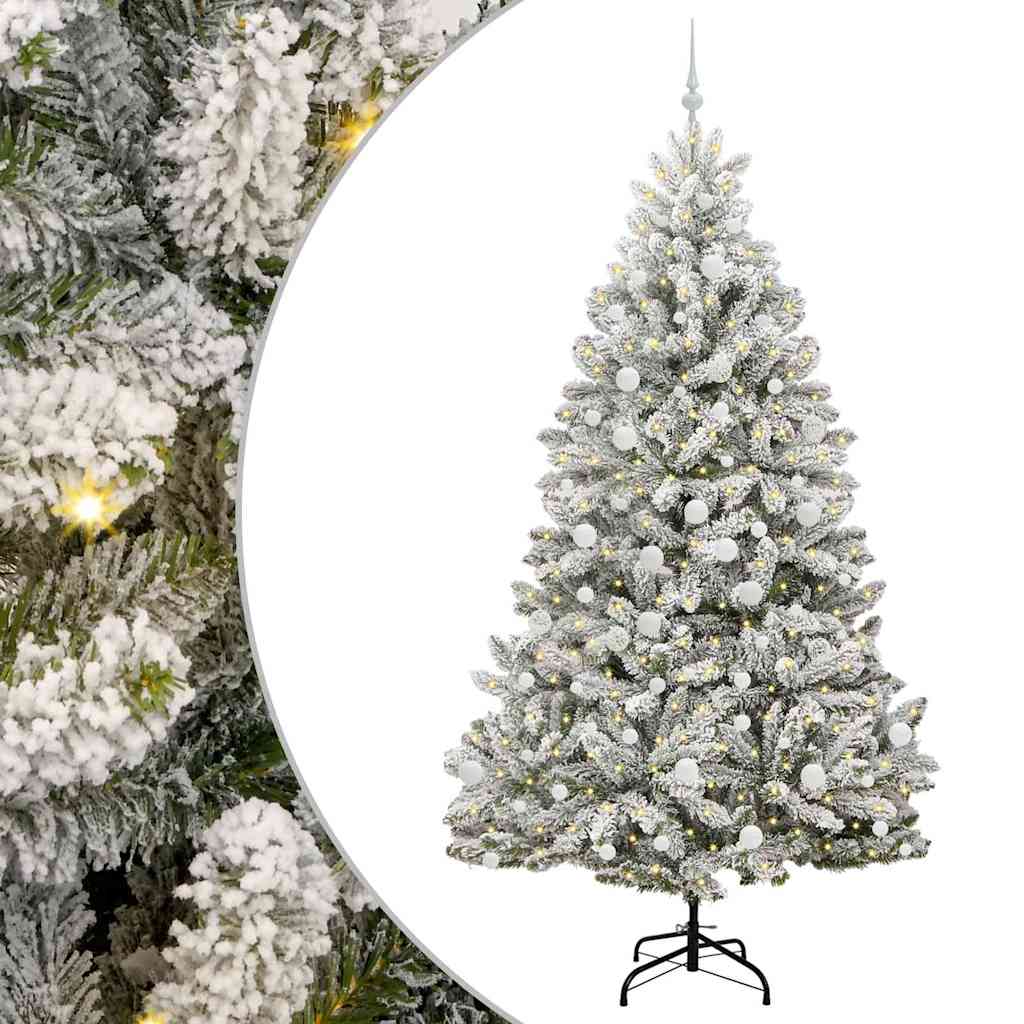 Umjetno božićno drvce 210 cm 300 LED lampica Topla bijela