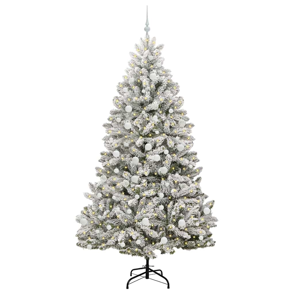 Umjetno božićno drvce 210 cm 300 LED lampica Topla bijela
