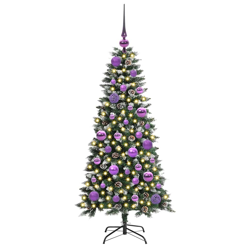 Umjetno božićno drvce Zelena 120 cm PVC, plastika i čelik