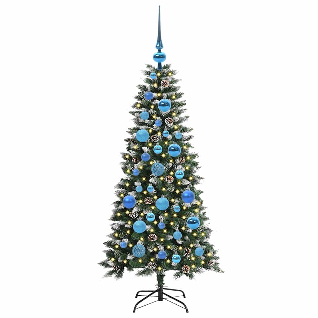 Umjetno božićno drvce Zelena 120 cm PVC, plastika i čelik
