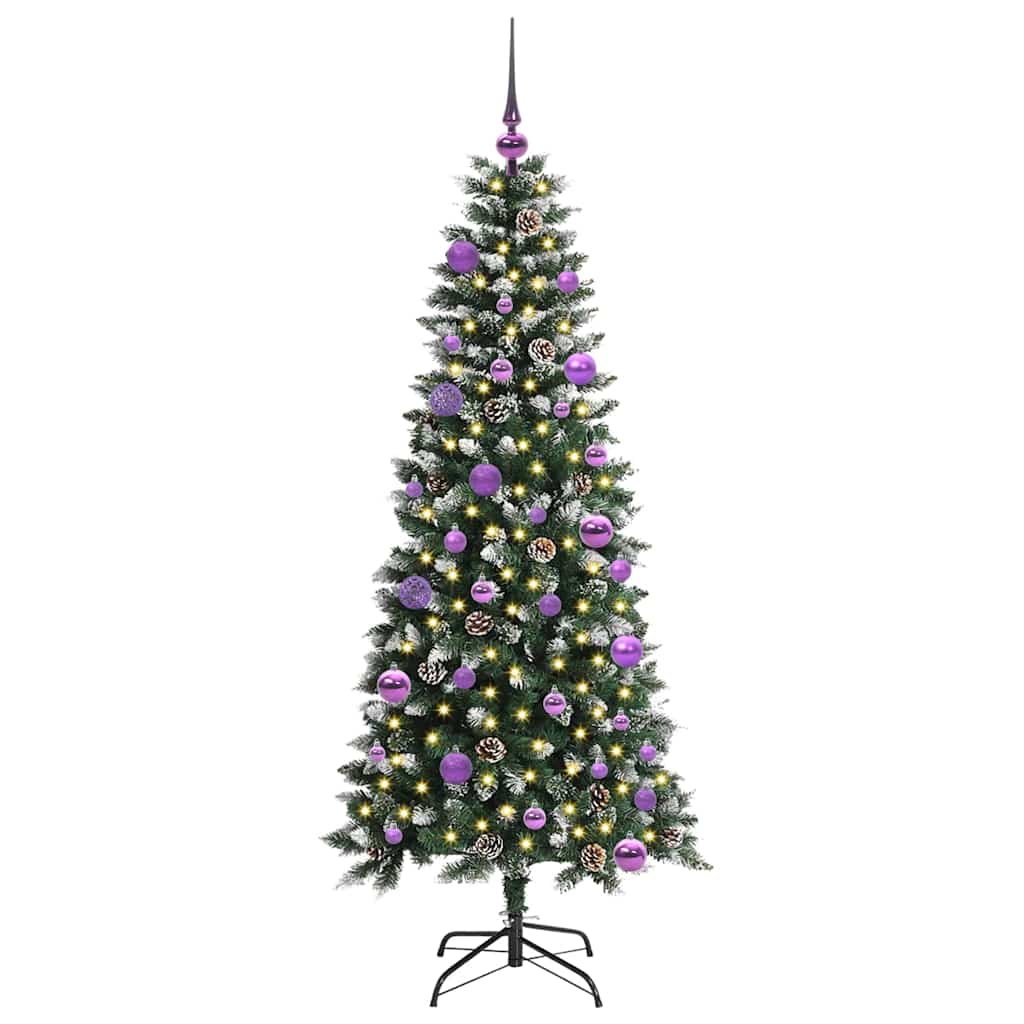 Umjetno božićno drvce Zelena 150 cm PVC, plastika i čelik
