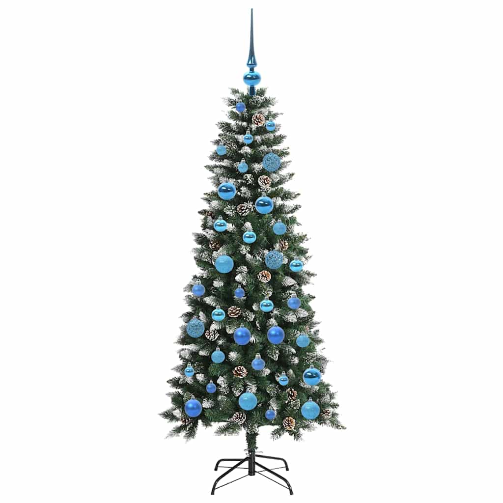 Umjetno božićno drvce Zelena 150 cm PVC, plastika i čelik